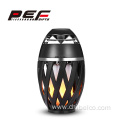 Outdoor Bluetooth Speaker with Led Flame Effect Light